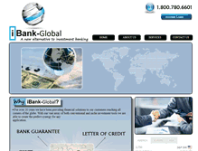 Tablet Screenshot of ibank-global.com